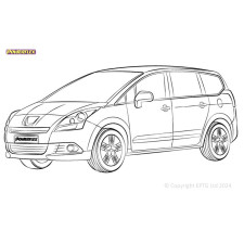 Silentblock Powerflex Peugeot 5008 T87 (2009-2017)