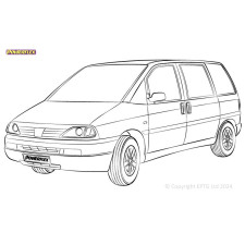 Silent Bloc Powerflex Peugeot 806 (1994 - 2002)