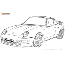 Silent Bloc Powerflex Porsche 911 993 (1994 - 1998)