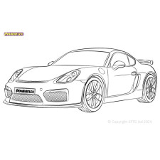 Silent Bloc Powerflex Porsche 981 Boxster/Cayman (2012 - 2016)
