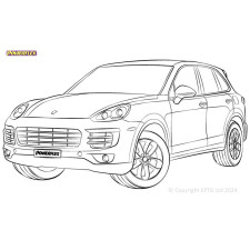 Silentblock Powerflex Porsche Cayenne E2 958/958.2 92A (2011 - 2017)