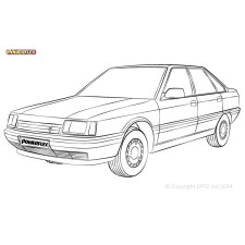 Silent Bloc Powerflex Renault 21 inc Turbo (1986-1994)