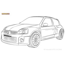 Silentblock Powerflex Renault Clio V6 (2001 - 2005)
