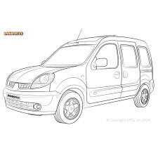 Silentblock Powerflex Renault Kangoo (1997-2008)