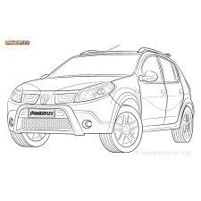 Silentblock Powerflex Renault Sandero I & II inc Stepway (2008-)