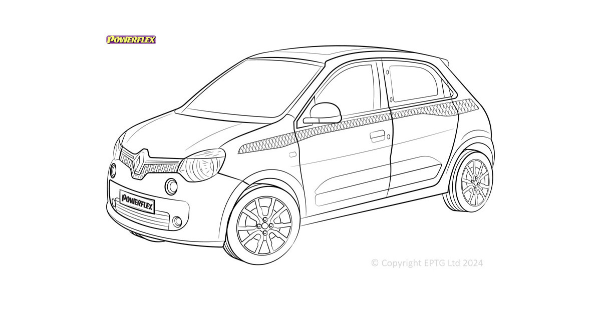 Silentblock Powerflex Renault Twingo III (2014-)