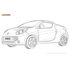 Silentblock Powerflex Renault Wind (2010 - 2013)