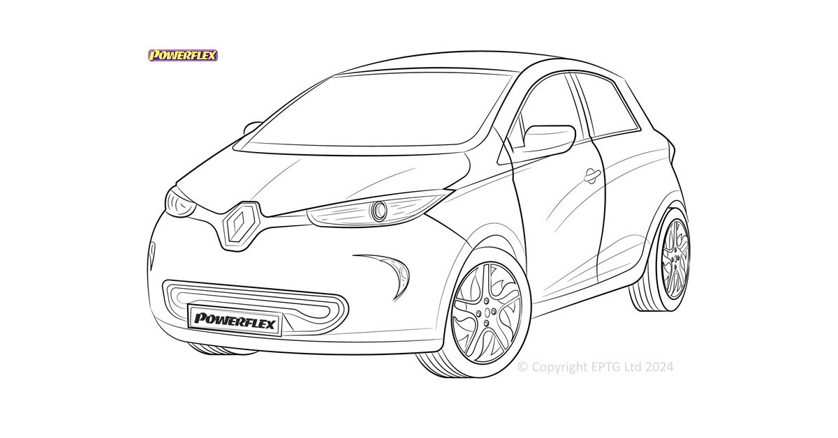 Silentblock Powerflex Renault Zoe (2012-)