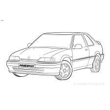 Silentblock Powerflex Rover 200 (1989 - 1998), 400 (1990 - 1998)