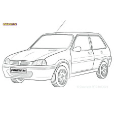 Silent Bloc Powerflex Rover Metro / 100 (1990 - 1998)