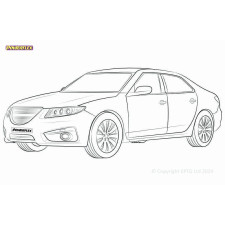 Silentblock Powerflex Saab 9-5 YS3G 2WD (2010 - 2012)