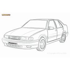 Silentblock Powerflex Saab 9000 (1985-1998)