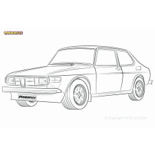 Silentblock Powerflex Saab 99 (1970-1974)