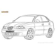 Silentblock Powerflex Seat Cordoba MK2 6L (2002 - 2009)
