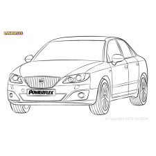 Silentblock Powerflex Seat Exeo (2009 - 2014)