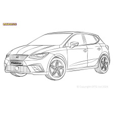 Silent Bloc Powerflex Seat Ibiza Mk5 KJ1 (2017 - )