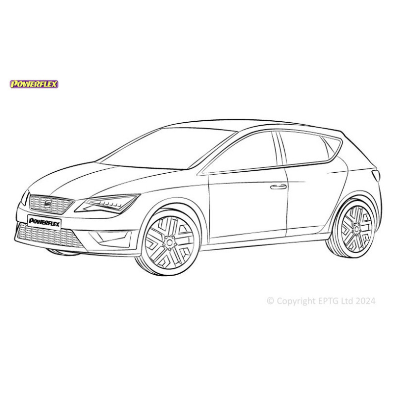 Silent Bloc Powerflex Seat Leon Mk2 1P (2005-2012)Array