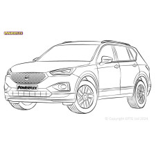 Silent Bloc Powerflex Seat Tarraco (2018-)