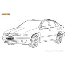 Silentblock Powerflex Seat Toledo Mk2 1M (1999 - 2004)