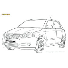 Silent Bloc Powerflex Skoda Fabia 5J (2008 - 2014)