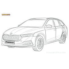 Silent Bloc Powerflex Skoda Octavia 5E 150 cv e mais Multi-link