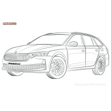 Silent Bloc Powerflex Skoda Octavia NX braço simples