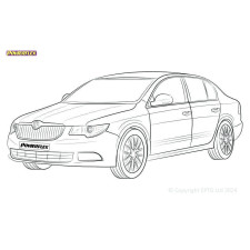 Silentblock Powerflex Skoda Superb B6 (2009-2010)