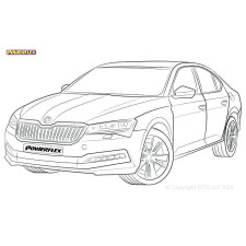 Silentblock Powerflex Skoda Superb B8 3V (2015 - 2024)