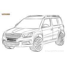 Silent Bloc Powerflex Skoda Yeti 5L (2009 - 2017)