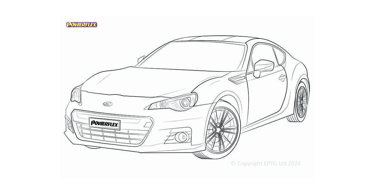 Silentblock Powerflex Subaru BRZ 1st Gen (2012 - 2021)