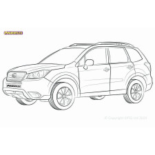 Silent Bloc Powerflex Subaru Forester SJ (2012 - 2018)