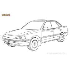 Silent Bloc Powerflex Subaru Legacy BC, BF, BJ (1989 - 1993)