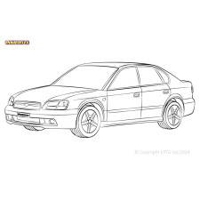 Silentblock Powerflex Subaru Legacy BE, BH (1998 - 2003)