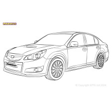 Silentblock Powerflex Subaru Legacy BM, BR (2009 - 2014)