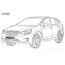 Silent Bloc Powerflex Subaru XV/Crosstrek GP (2013 - 2018)