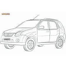 Silentblock Powerflex Suzuki Ignis (2000-2008)
