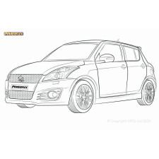 Silent Bloc Powerflex Suzuki Swift Sport MK3 (ZC32S) (2010 - 2017)