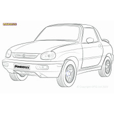 Powerflex Silentblock Suzuki X90 (1996 - 1998)