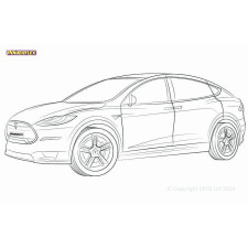 Silent Bloc Powerflex Tesla Model X (2015-)