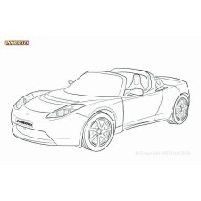 Silent Bloc Powerflex Tesla Roadster (2008-2012)