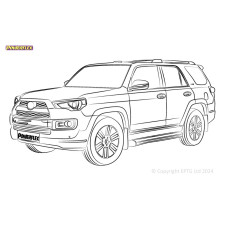 Silentblock Powerflex Toyota 4Runner Mk4 (2002 - 2009)