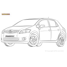 Silentblock Powerflex Toyota Auris (2007 - 2011)