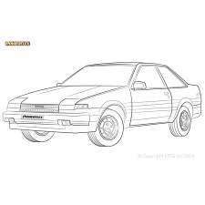 Silent Bloc Powerflex Toyota Corolla AE80, 82, 90, 92, 93, 94, 95, 101, 102, 112 (1985 - 2001)