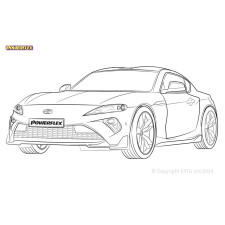 Silentblock Powerflex Toyota GR 86 (2021-)