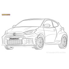 Silent Bloc Powerflex Toyota GR Yaris (2020-2024)