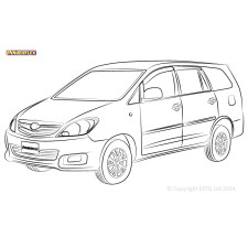 Silent Bloc Powerflex Toyota Innova Mk1 (2005 - 2015)