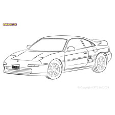 Silent Bloc Powerflex Toyota MR2 SW20 REV 1 (1989 - 1991)