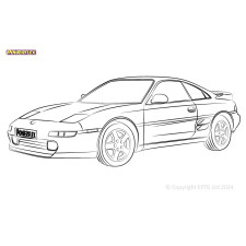 Silentblock Powerflex Toyota MR2 SW20 REV 2 to 5 (1991 - 1999)