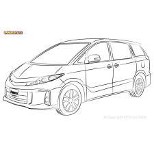Silentblock Powerflex Toyota Previa / Estima / Tarago (2006 -)