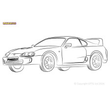 Silent Bloc Powerflex Toyota Supra Mk4 JZA80 (1993-2002)